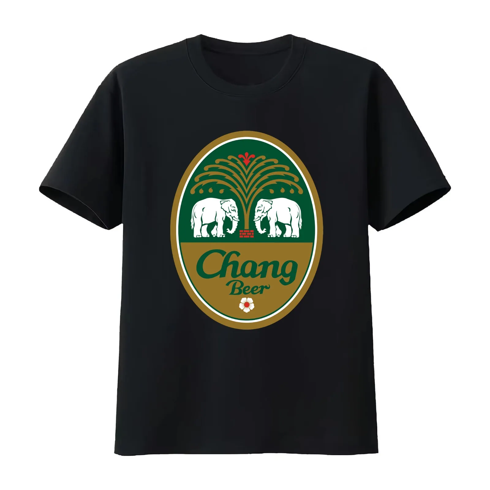 Chang For Fans T-Shirt Summer Casual Cotton Tee Oversized Streetwear Tops Vintage Graphic Print Loose Fit Short Sleeve