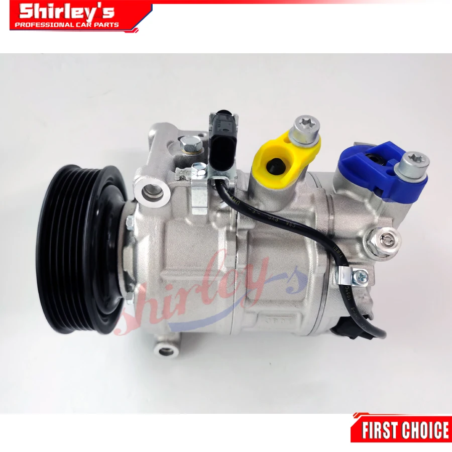 Auto ac compressor 6SES14C for AUDI A5 Q5 A4 ALLROAD 8T0260805N 437100-8010 4371008010 8T0260805E 4M0820803 447150-5356 DCP02097