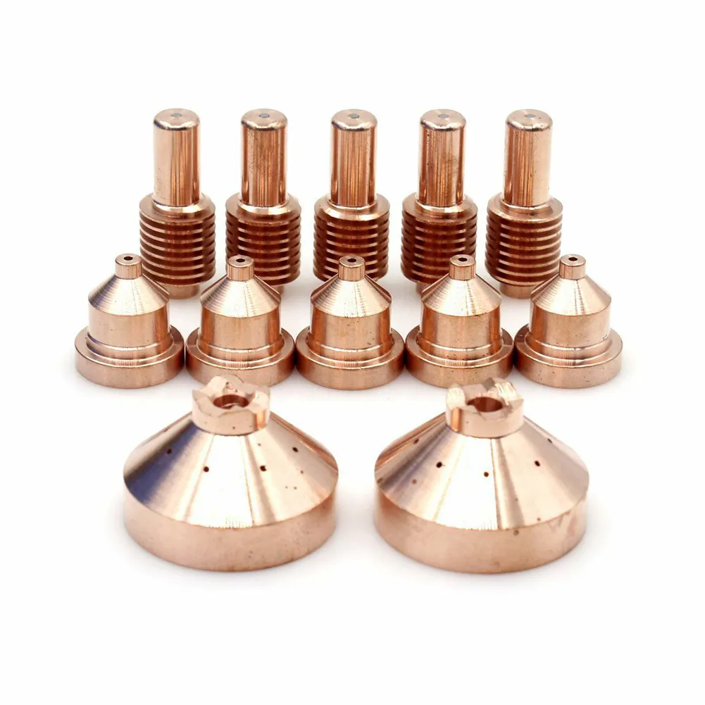 

12pcs 192047 204325 204323 Plasma Cutter Nozzle ICE 40T 50C/CM Manufacture Metalworking Welding Industrial Supplies