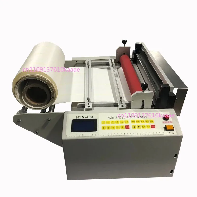 

Automatic Cloth Tape Cutting Machine 600 To 950W LCD Screen For Non-woven Fabric Bubble Film Copper Foil Kraft Paper PVC Film