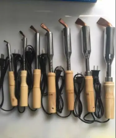 Soldering Iron with Chisel Tip Electric soldering iron with wooden handle30W50W60W75W100W 150W 200W 300W