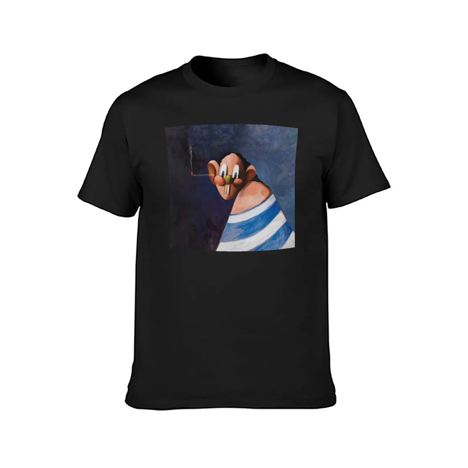 George Condo T-Shirt plus sizes blanks Blouse Men's cotton t-shirt