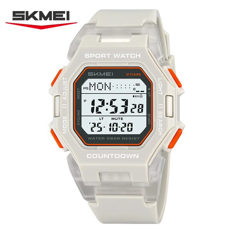 SKMEI 2596 Fashion Military Sports Young Men Watches Chronograph Luminous Digital Electronic New Watches for Man Reloj Hombre