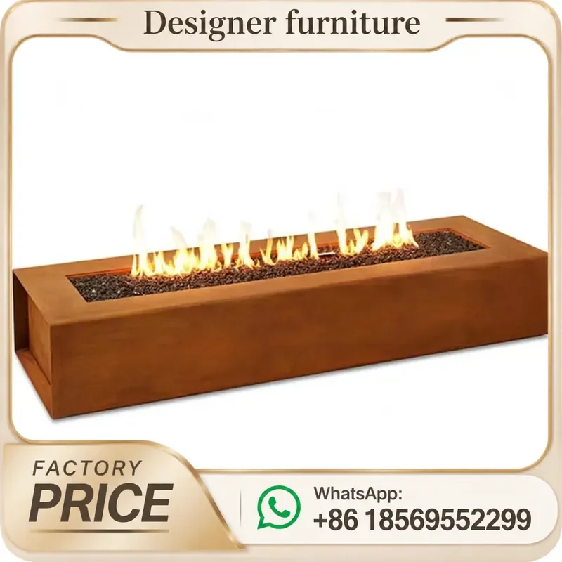 Smokeless Fire Pit Table Gas Outdoor Camping Portable Smoke Bonfire Heater For Patio Garden Backyard