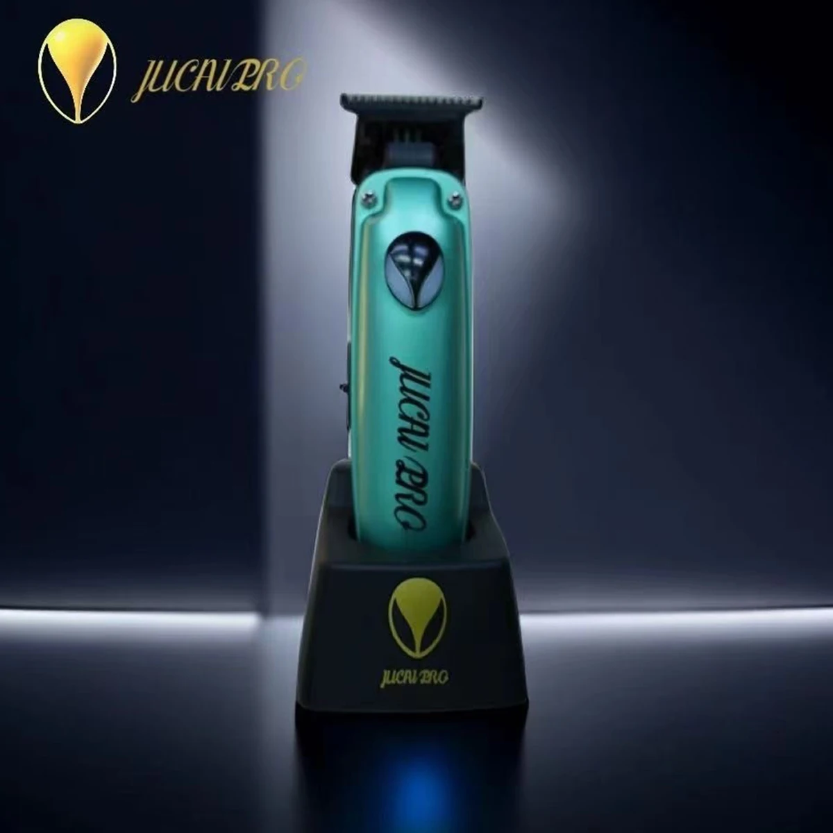 JUCAI JP02 Ttrimmer for Men DLC T-Blade Brushless Motor 7200RPM with Base Charger Hair Trimmer Professional Hair Cutting Machine