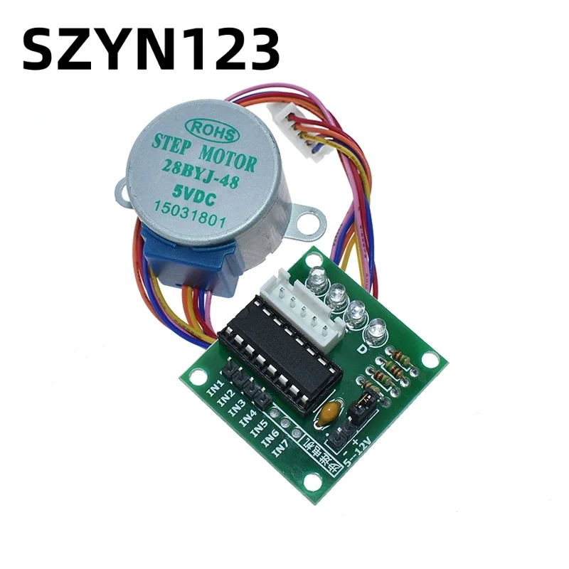 1set Smart Electronics 28BYJ-48 5V 4 Phase DC Gear Stepper Motor + ULN2003 Driver Board for arduino DIY Kit