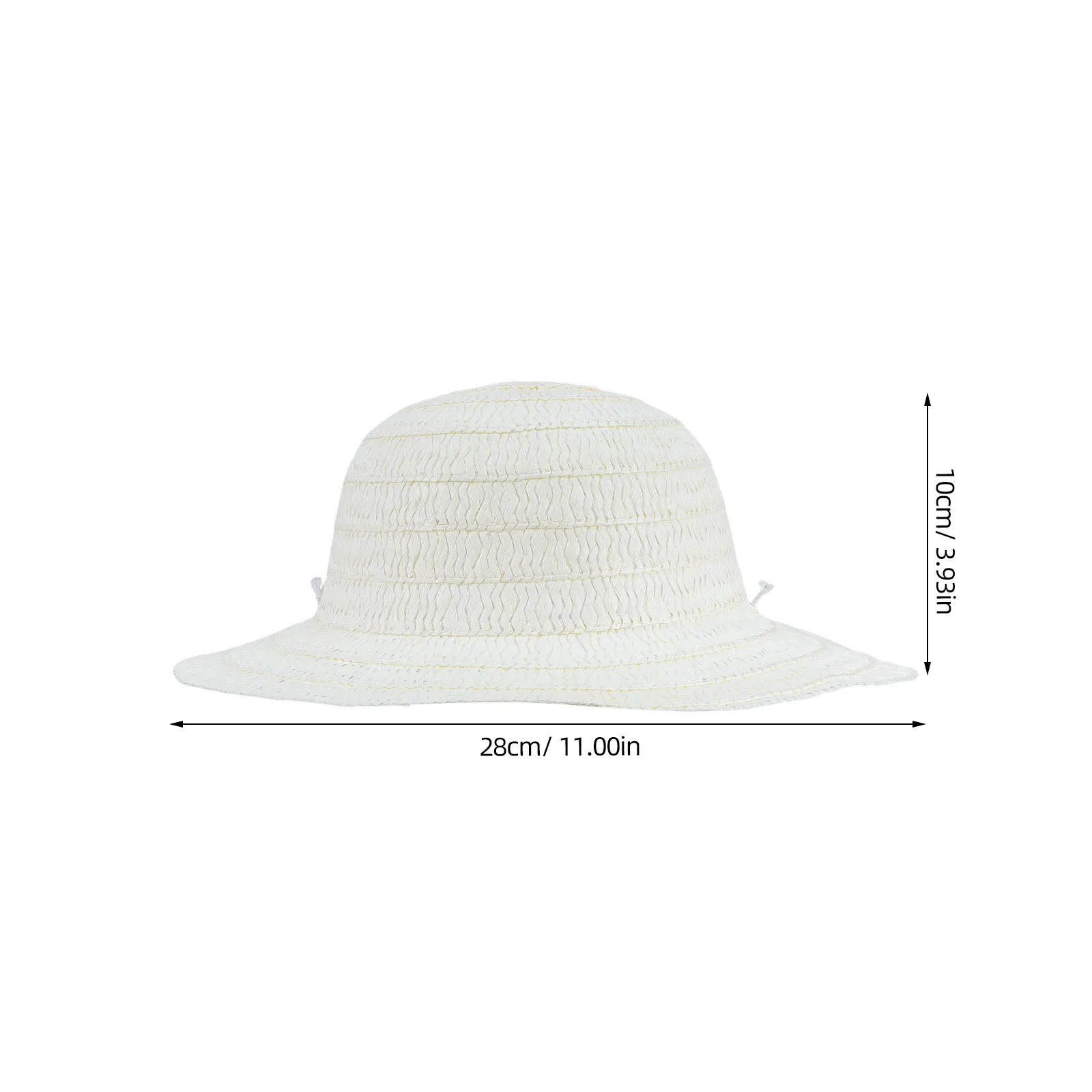 12pcs Kids Diy Straw Hats Blank Paintable Sun Caps For Craft Party Farm Costume Outdoor Summer Child Straw Cowgirl Hat Hand