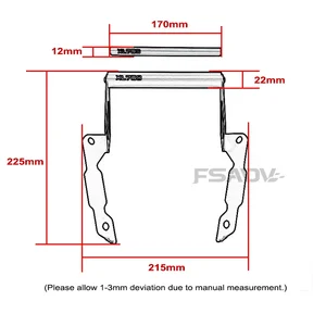 Phone Support for Honda XL750, GPS Navigation Support, XL 750, Transalp 750, 2023, 2024 motorcycle accessories 12 Main Sales Spring Handa City Bags - №8