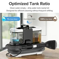 Lubluelu V2 Portable Carpet Upholstery Spot Cleaner 3-in-1 Spray Brush Vacuum 12KPa Powerful Suction Compact Storage for Home/ Sofa/Carpet/Car Seats 6