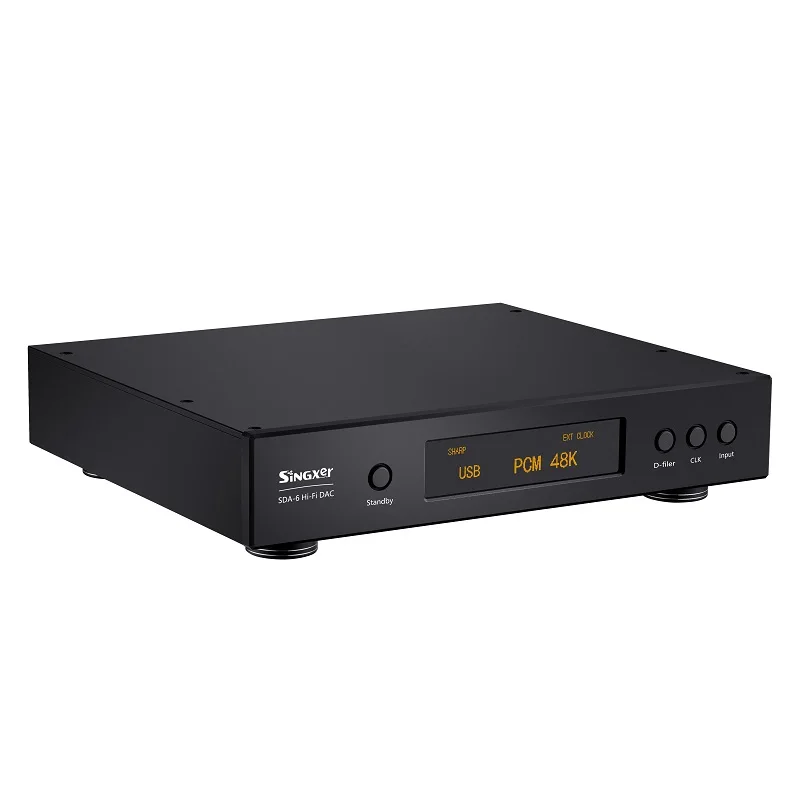 Singxer SDA-6 DAC DSD512 AK4499 XMOS XU208 I2S USB NOS PLL Native Direct Solution Digital Analog Interface Decoder