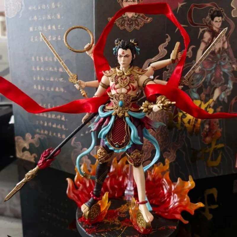 

1/12 Fancyrealm God Series Nezha Fj-1a02 Collectible Model Standard/Luxury Version Action Figure Model For Fans Gifts