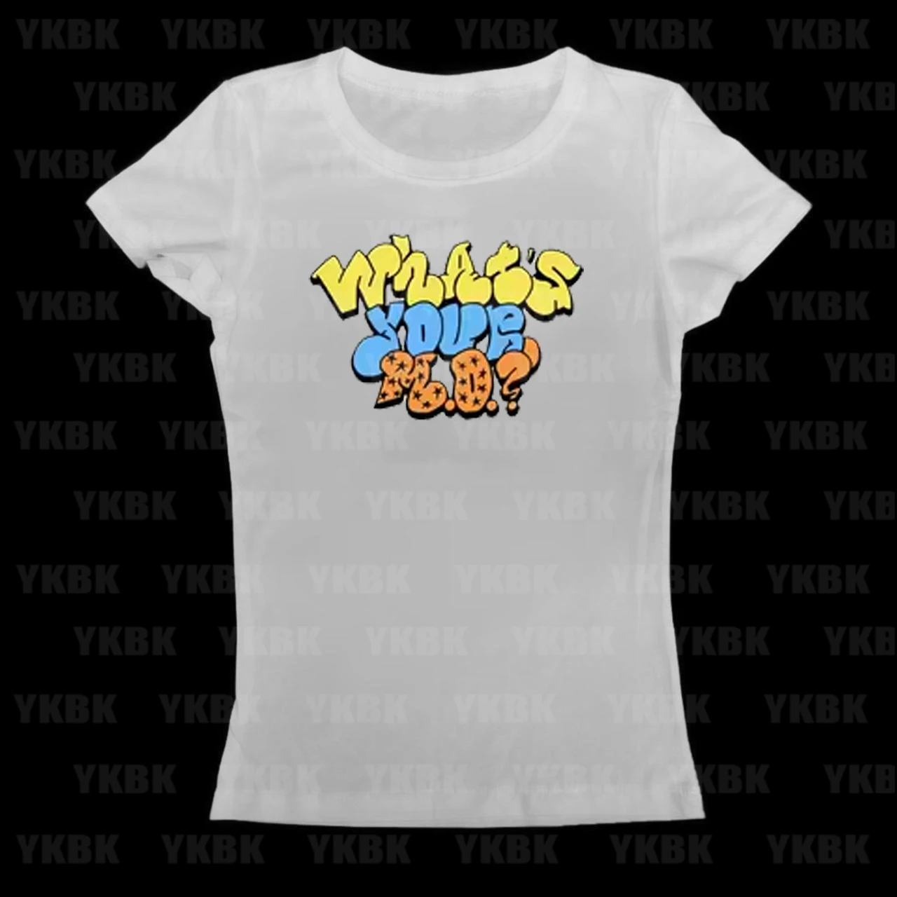 

Women's T-irt Cotton Summer Basic White Meeting Casual Wear Radio SongYuqi’s same style 2025 New