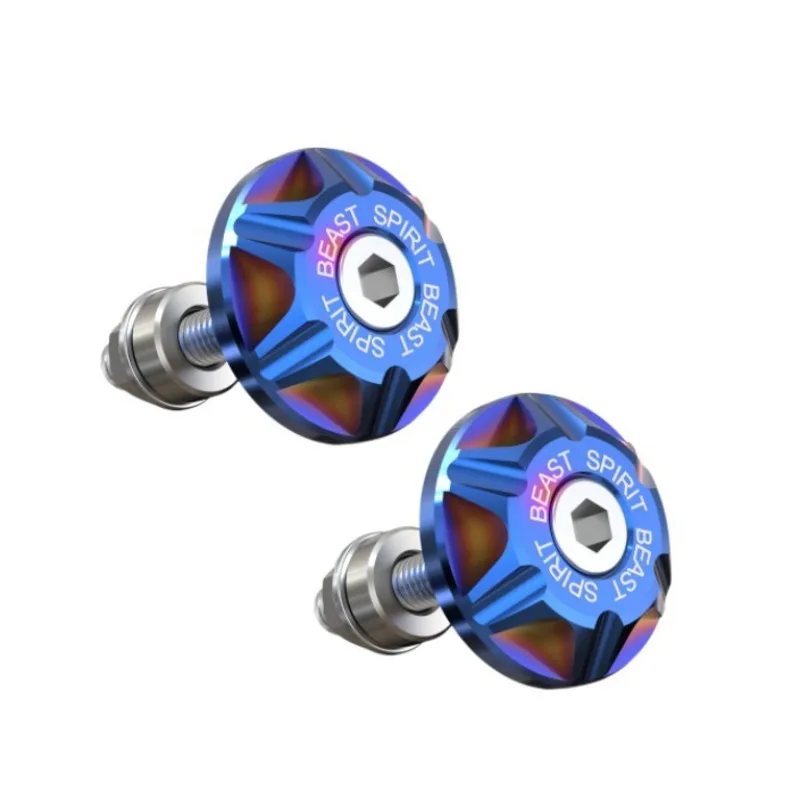 2 Pieces Motorcycle Screw Cap M6*40MM Decorative Universal