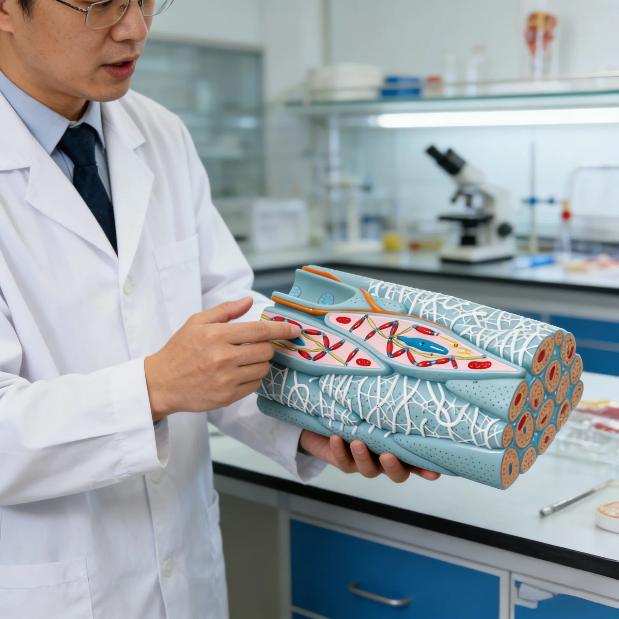 

Сертифицированная CE ISO масштабированная модель гладких мышечных тканей для анатомии, физиологии, историилогии и клинических исследований