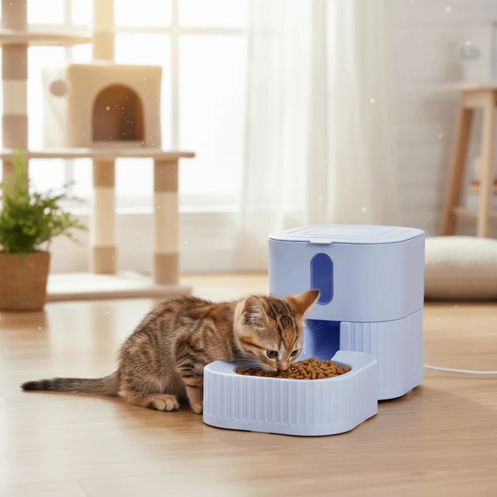 

Non-slip Automatic Pet Feeder Drinking Fountain Plastic Pet Water Feeder Detachable Cat Water Dispenser For Dogs Puppy Cats