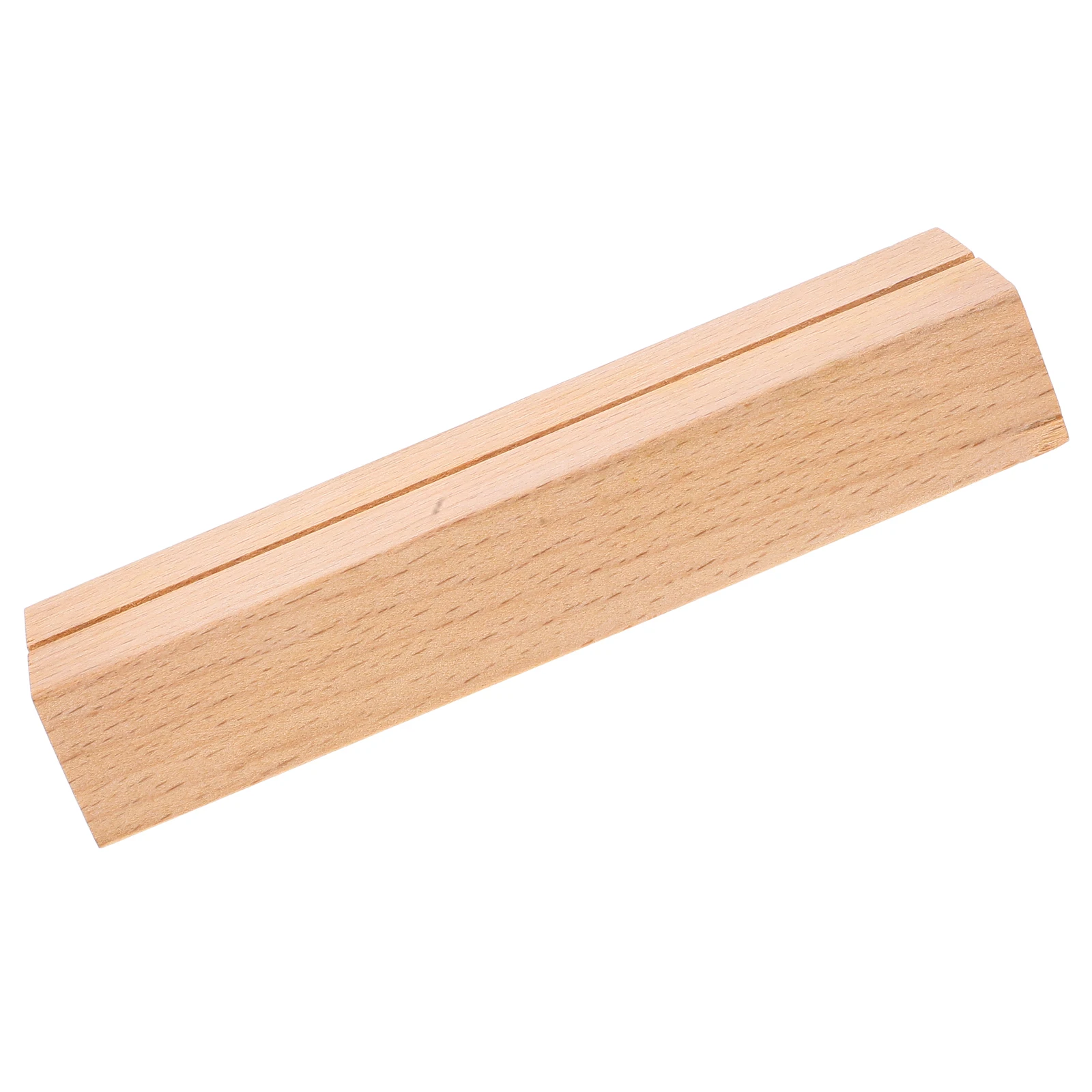 

Wooden Base Photo Card Holder Sturdy Construction Versatile Use Slot Width Display Calendar St Table Holders Wooden Cards Base