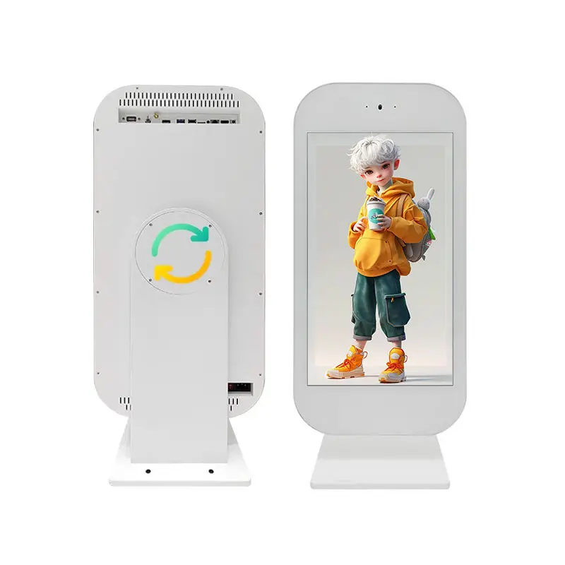 

21.5 Inch Transparent Lcd Display Showcase Touch Screen Rotatable Desktop Android Hologram Transparent Lcd Screen Box