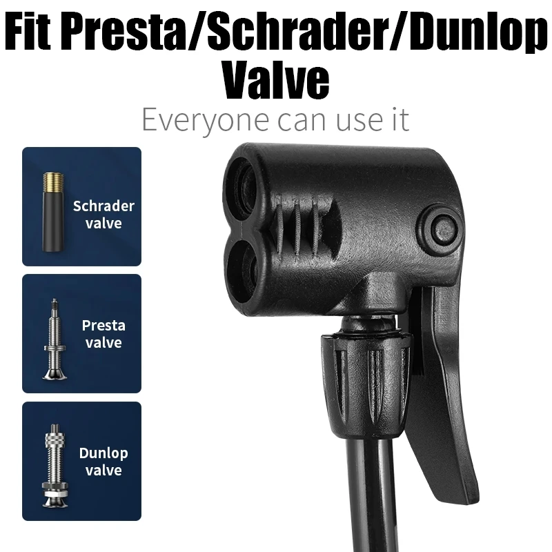 Bike Pump Super Hand Air Floor Pump Bicycle Tire With Gauge Schrader Presta Valve Bicycle Accessories Bicicleta Bomba