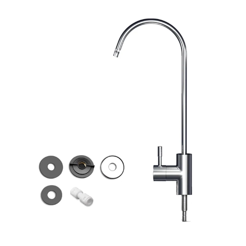 정수기용 특수 수도꼭지 1/4인치 연결 호스 직접 음용 주방 스테인리스 순수 정수기 액세서리