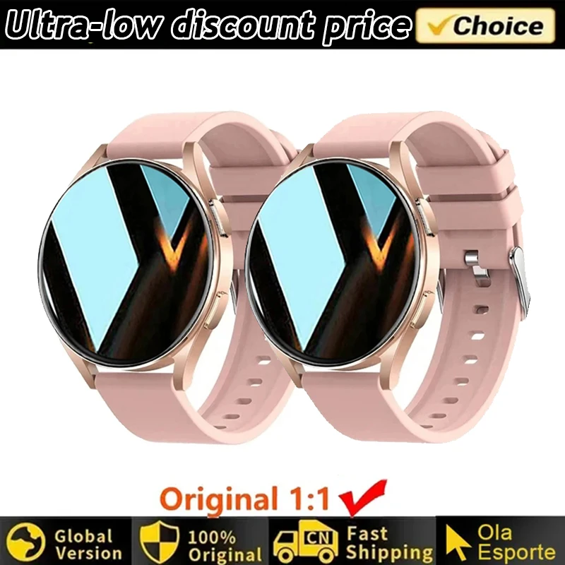 Smartwatch Dameshorloge 6 Gezondheidsbewaking Horloge Waterdicht Spraakassistent Bluetooth-oproep Smart Watch 2026 Nieuw sporthorloge
