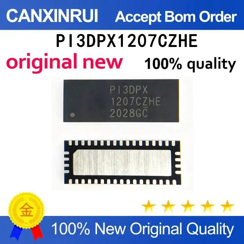 

（5 pieces）New PI3DPX1207CZHE PI3DPX1207BZHE Package QFN42 Integrated Electronic IC Chip