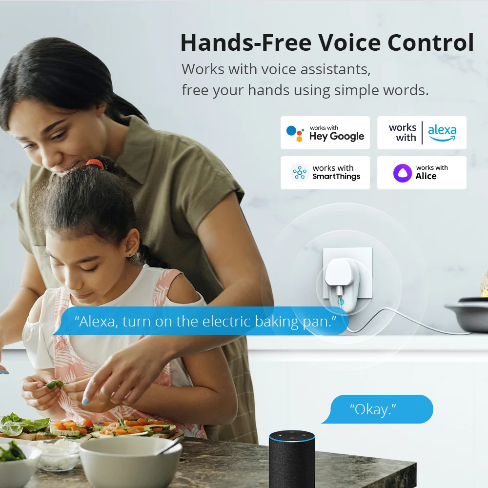 SONOFF S26R2 EU/US/BR Wireless Smart WiFi Plug Smart Scene Remote Group Control via eWeLink APP Support Alexa Alice Google Home