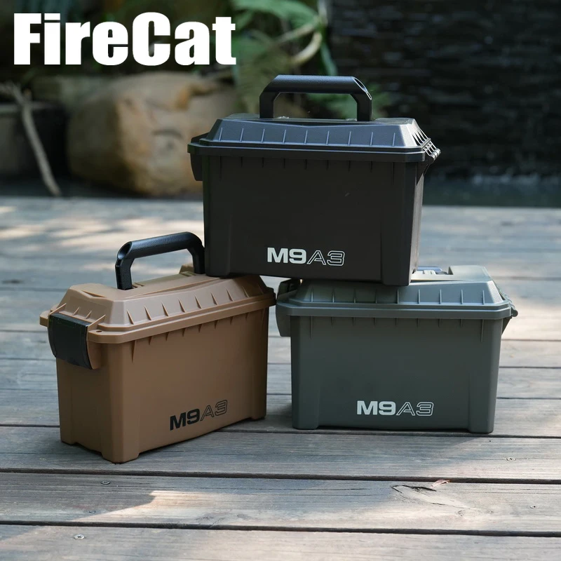 Tactical Ammo PP BLT Box  Can Lockable Ammo Storage Box Ammo Storage Containers For Pistol Ammunition Box With Magazine