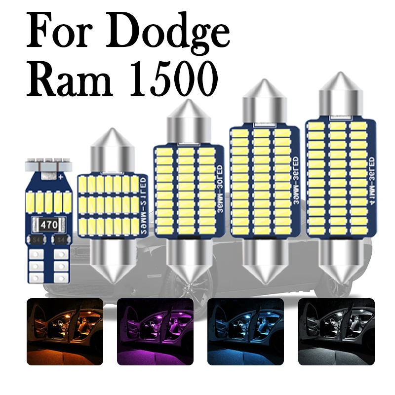 Car Interior LED Canbus For Dodge Ram 1500 1994 2000 2007 2008 2010 2012 2015 2018 2019 2020 2021 Accessories Auto Lamp Kit