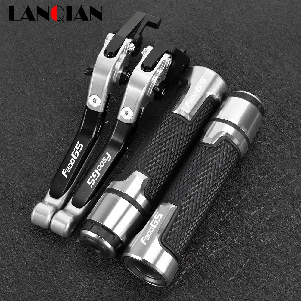 

FOR BMW F800GS 2008-2023 2022 2021 2020 Motorcycle Folding Extendable Adjustable Brake Clutch Levers Handlebar Hand Grips Ends