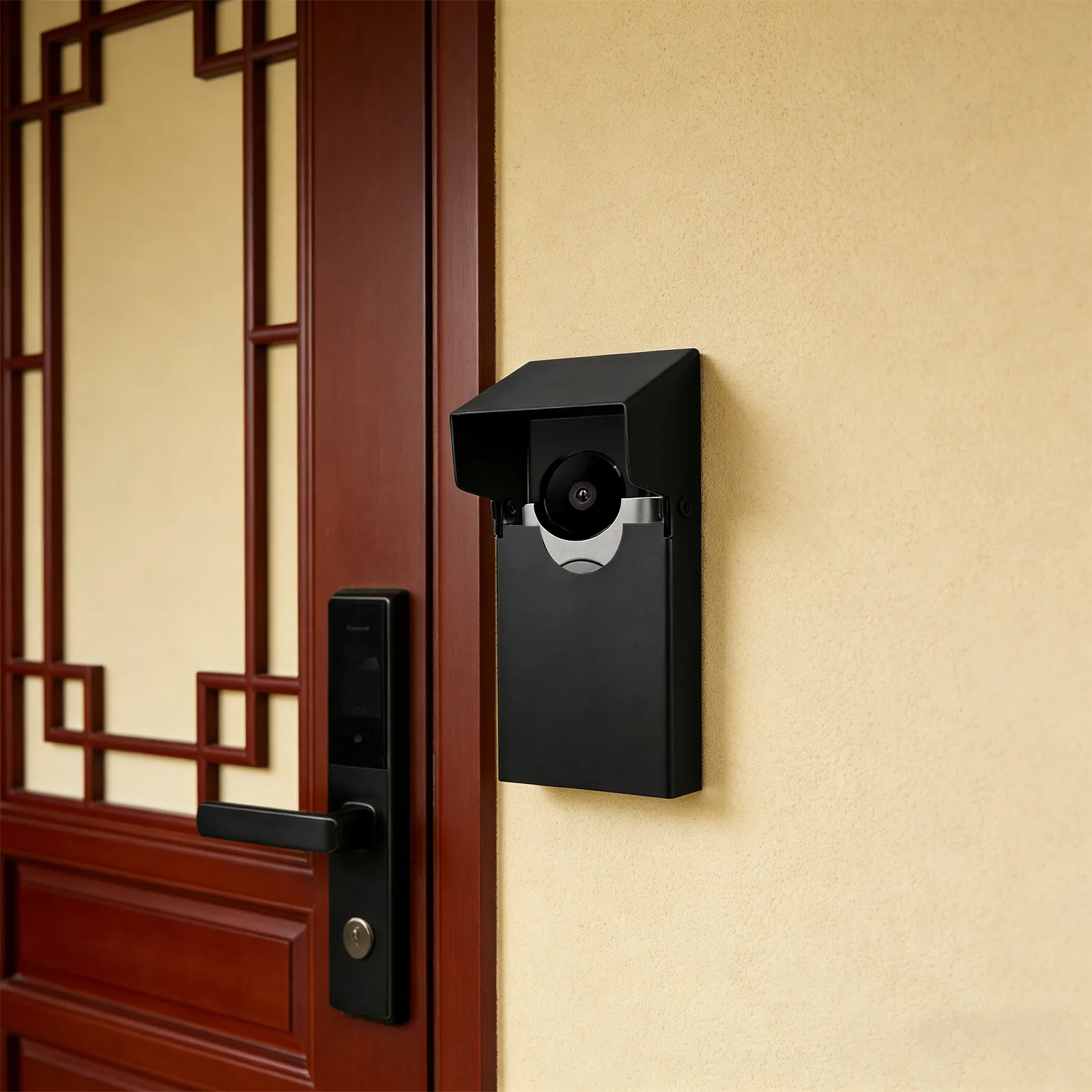 

Прозрачный защитный чехол от дождя для дверных звонков, всепогодный защитный экран для уличных и умных дверных звонков