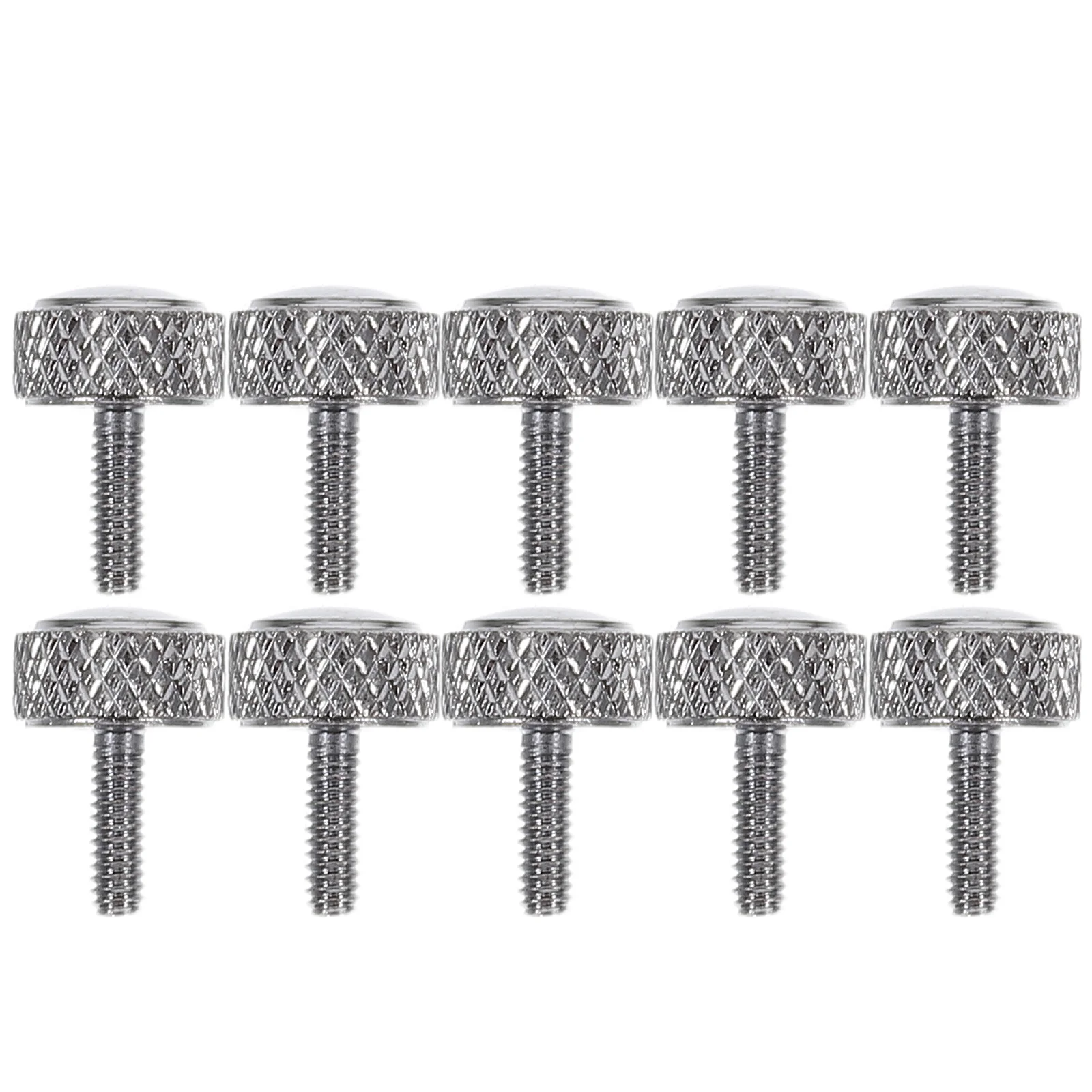 

10pcs Calipers Locking Screw Kit Metal Knurled Thumb Screws Precision Fixing Bolts Easy Replacement Anti-Loosening