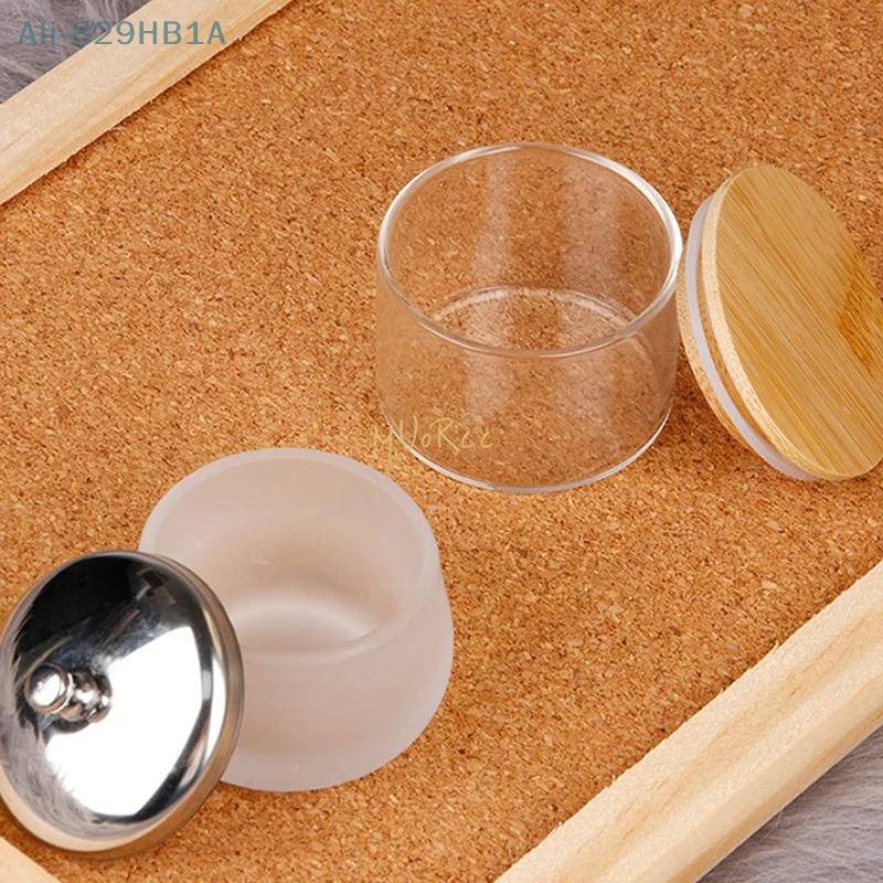 Holz Glas Dappen Schüssel Schüssel Tasse Flüssigkeits behälter Halter Flasche DIY Nail Art Tool