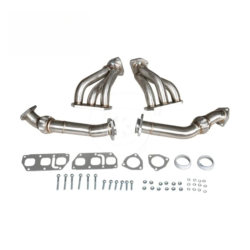 

Exhaust Header For VW GOLF MKV R32 MK4 With Flexible Pipe