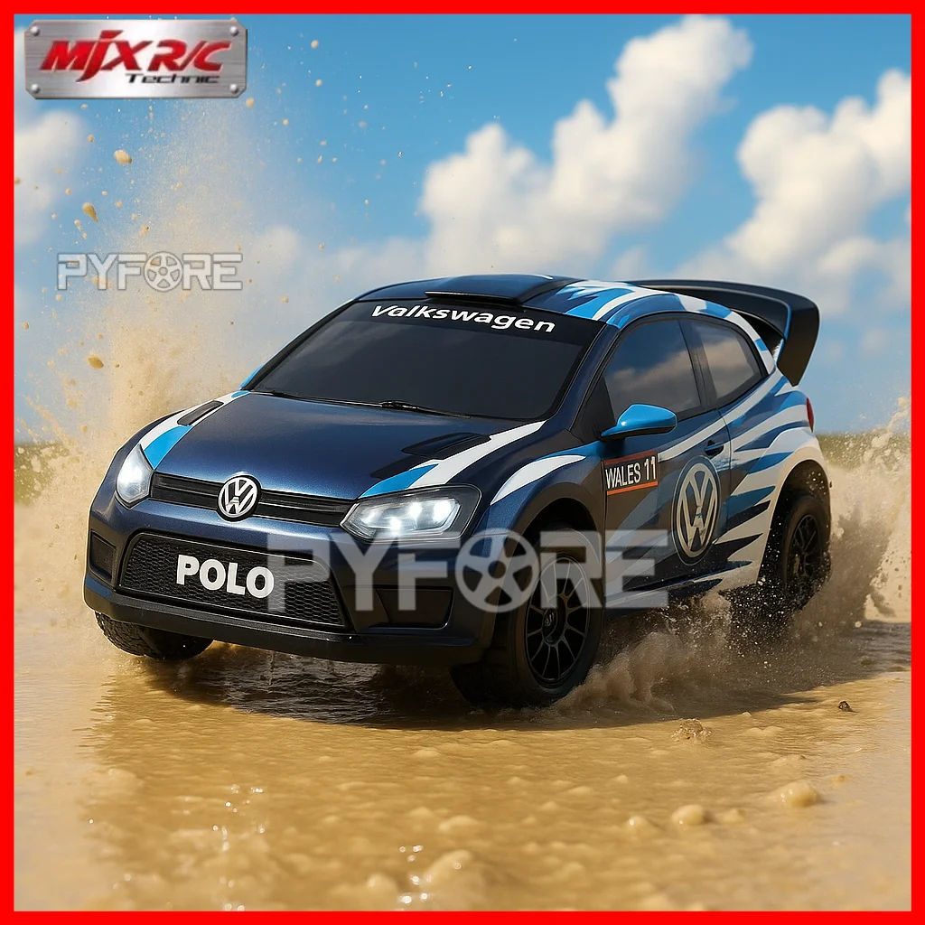 MJX Hyper GO 10304 WRC 2015 1/10 Бесщеточный радиоуправляемый раллийный автомобиль RTR Электрический гоночный автомобиль с дистанционным управлением