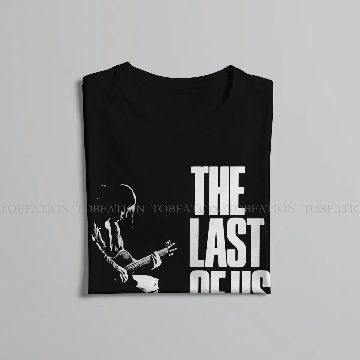 Part 2 Hipster TShirts The Last of Us Game Male Style Pure Cotton Streetwear T Shirt O Neck Oversized