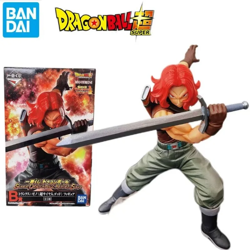 

【Original】BANDAI Ichiban KUJI Dragon Ball Super Superhero B Reward Red-haired Trunks Figure Toys Gift Model In Stock