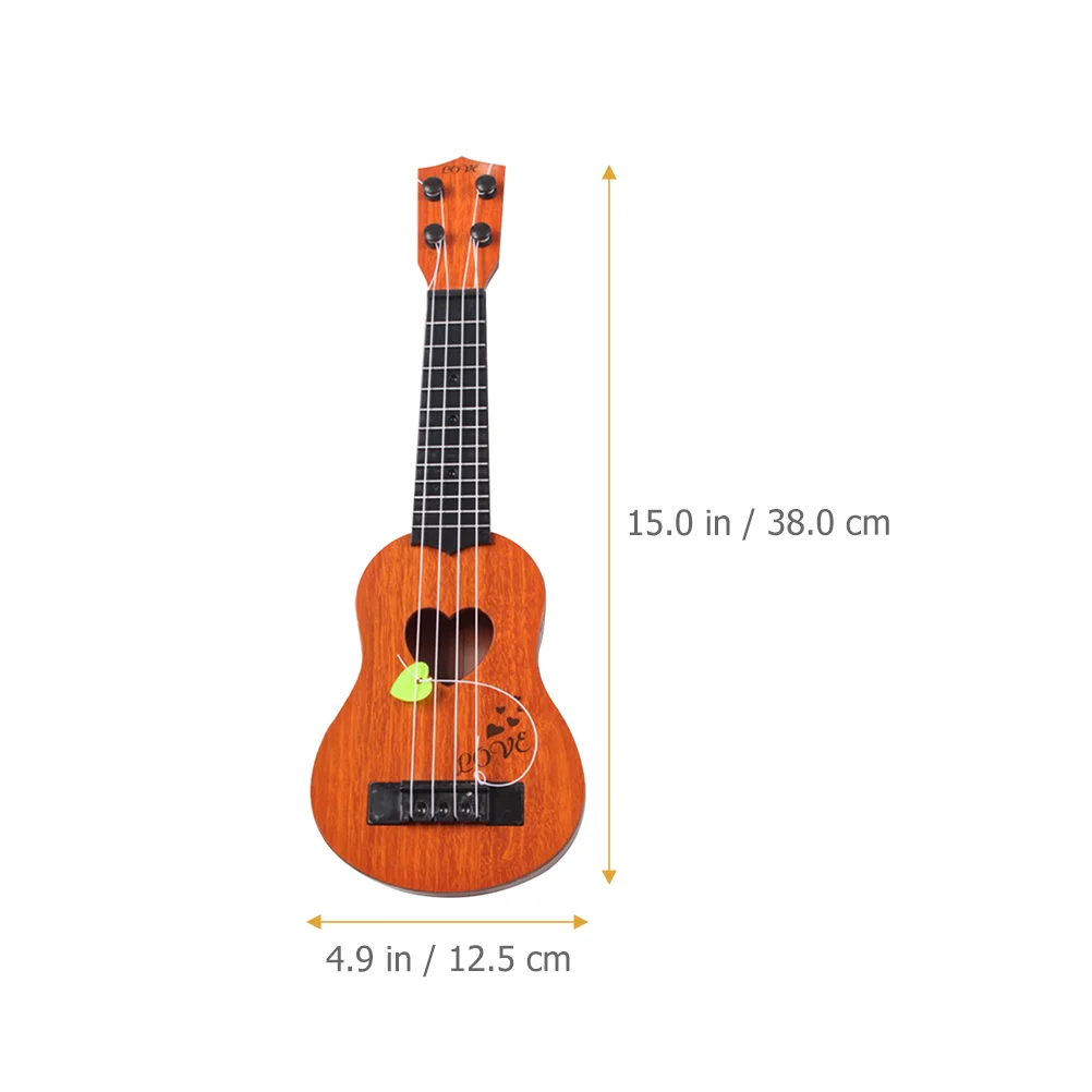 Iniciante ukulele guitarra de madeira ukulele instrumento musical clássico crianças brinquedo presente crianças guitarra ukuleles para crianças