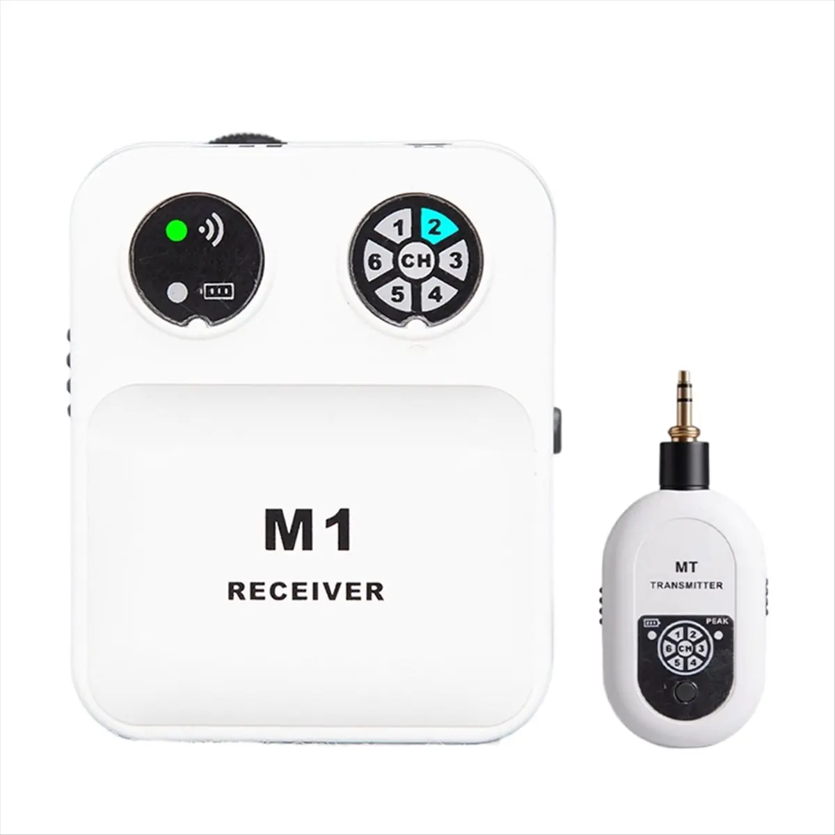 New arrival  Wireless Earphone Receiver 2.4G Adjustable Frequency Long Distance Low Latency Singer Band Stage System