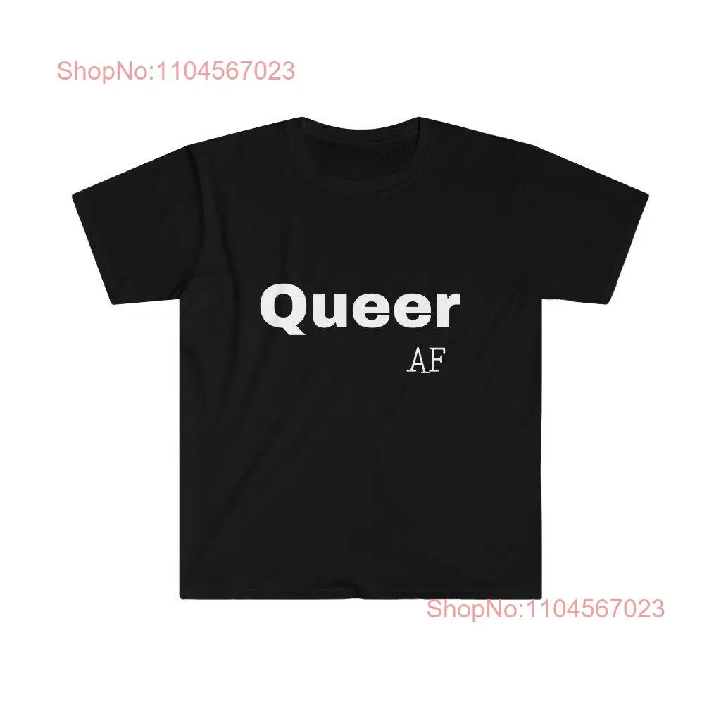 

Копия футболки Queer AF Softstyle с длинными или короткими рукавами