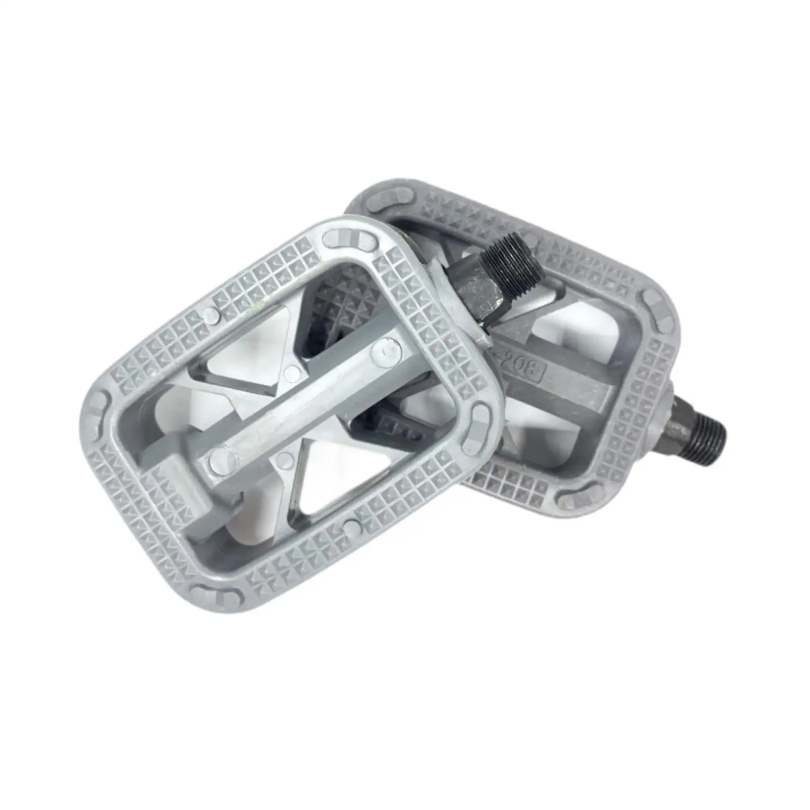 2x Kids Bike Pedals Universal Accessories, Lightweight Quick Installation Cycle Pedals Spare Parts Children Bike Flat Pedal Set