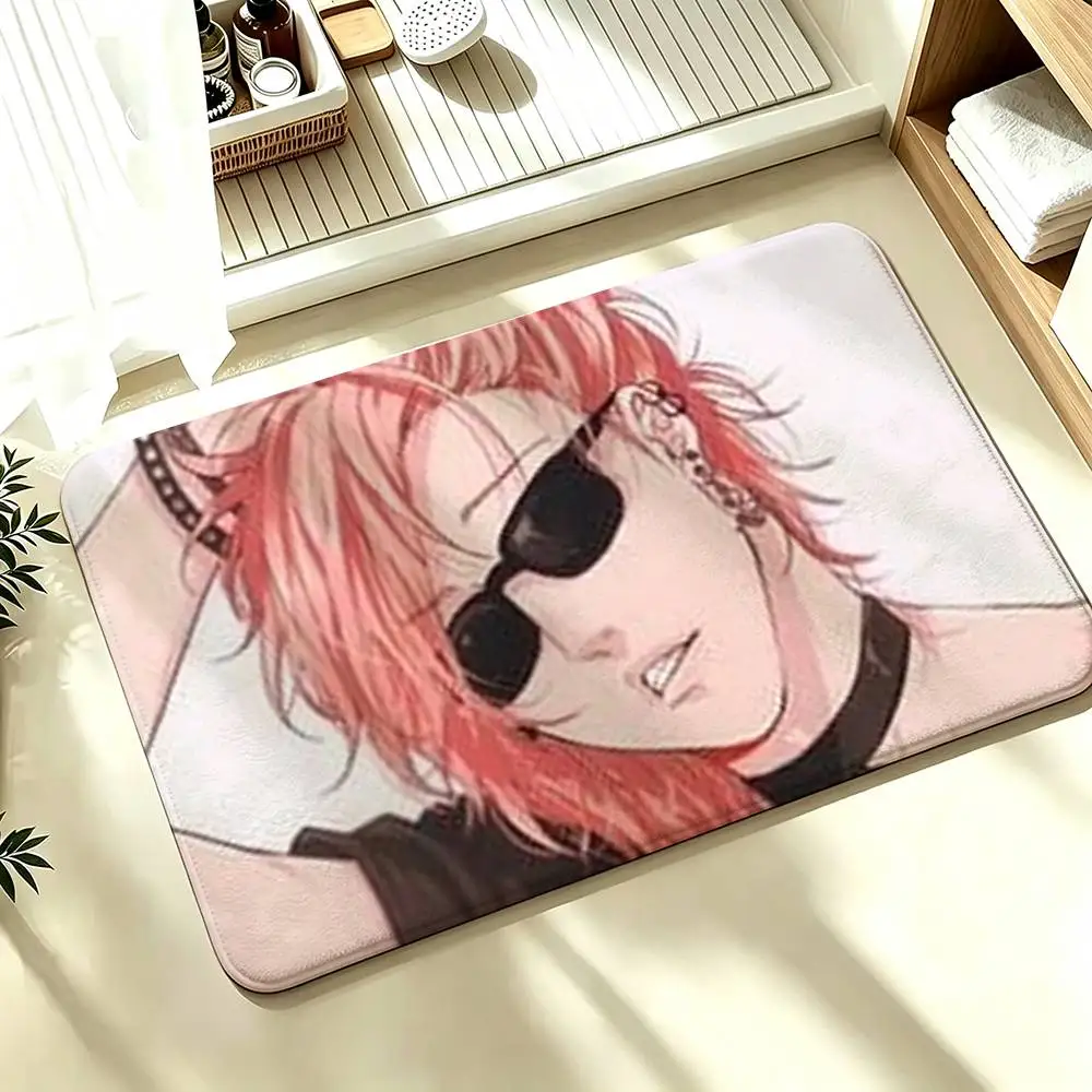 Yuri Ayato BL Anime YBC Shower Room Absorbent Small Floor Mat Soft Comfortable Decorative Foot Mat