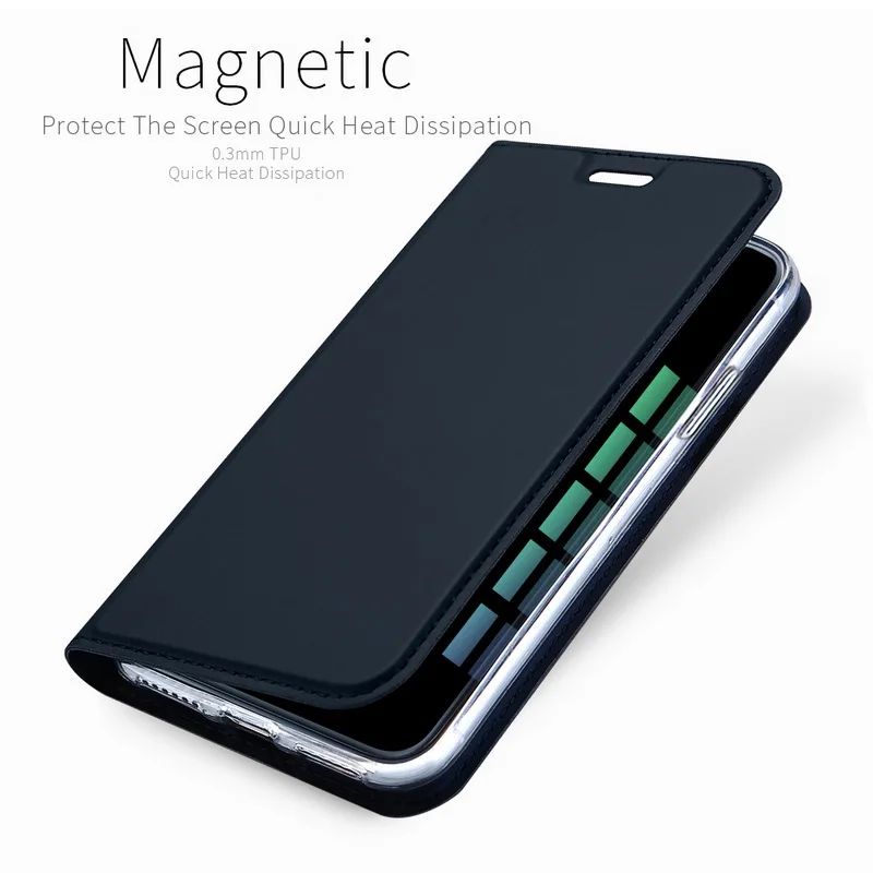 Magnetic Voltage Flip Wallet Book Case For iPhone 7 8 6 6S S Plus Leather Card Holder Cover For iPhone XS Max XR  11 12Pro Coque