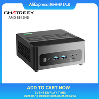 Chatreey GEM Mini PC R7 8845HS 7840HS 780M R9 6900HX 680M Gaming Desktop Computer with WiFi 6/Bluetooth 5.2/OCuiLink/HDMI/USB 4
