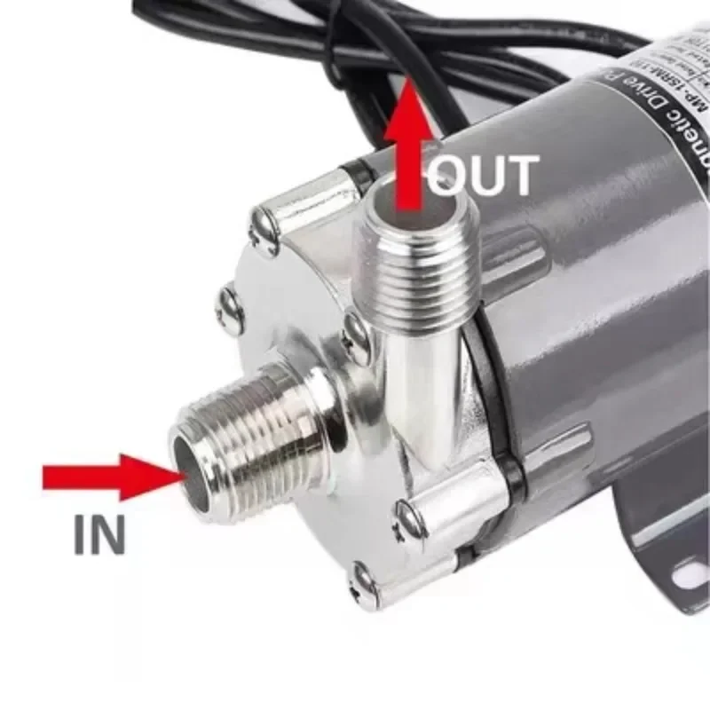 Craft Beer Brew Wort Transfer Pump,Homebrew Use,15RM Magnetic Drive , With 304 Stainless Steel Head and European Plug.