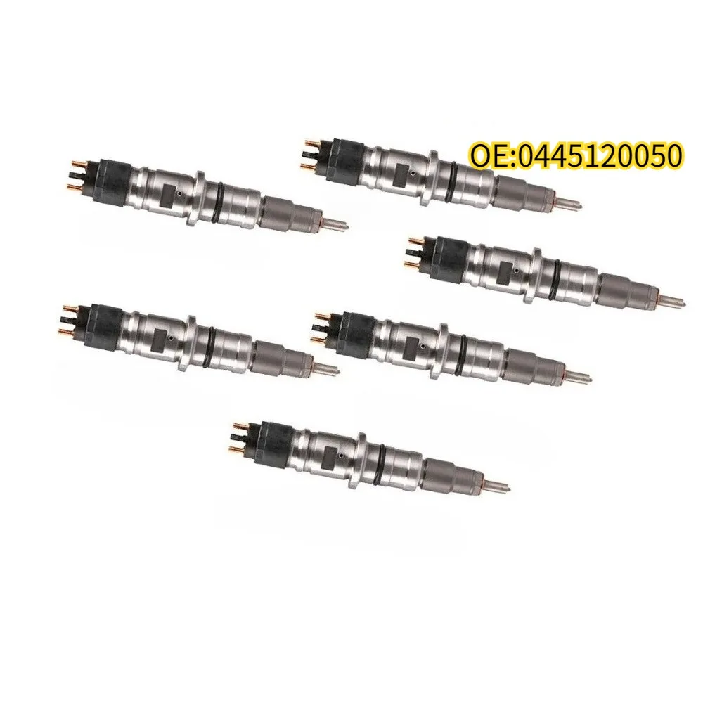 

For 6pcs 0445120050 NEW Diesel Fuel Injector Fit For Cummins Dodge Ram 2500 3500 6.7L 07-12