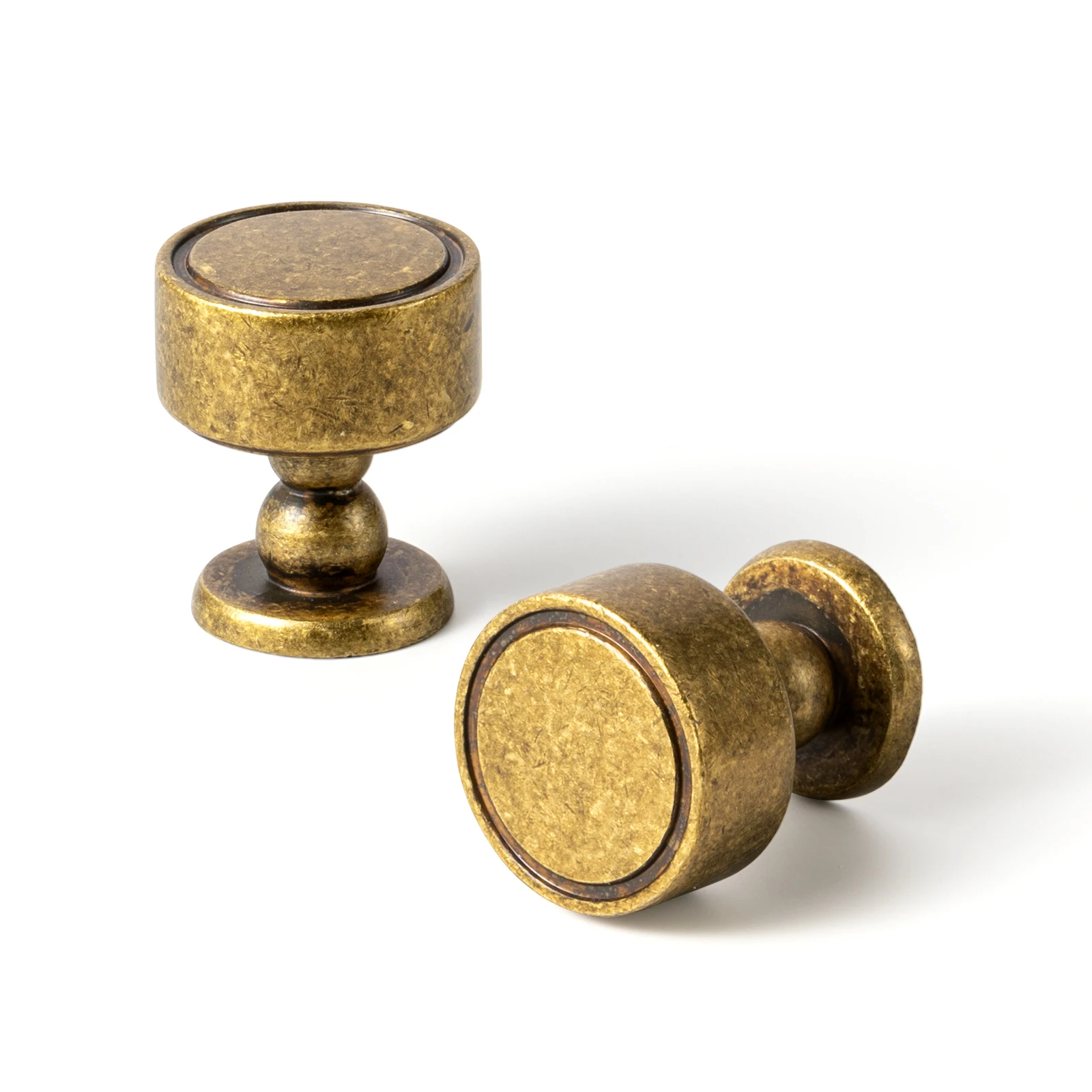 

Goo-Ki Antique Brass Zinc Alloy Cabinet Drawer Pulls Luxury for Home Decorative Knob Furniture Handle and Knobs