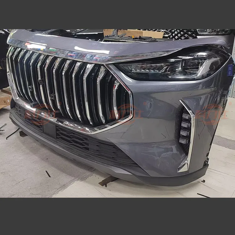 Chery Jetour X70 Plus Front Bumper Assembly Radiator & Headlight Disassembly Parts Car Bumpers 6