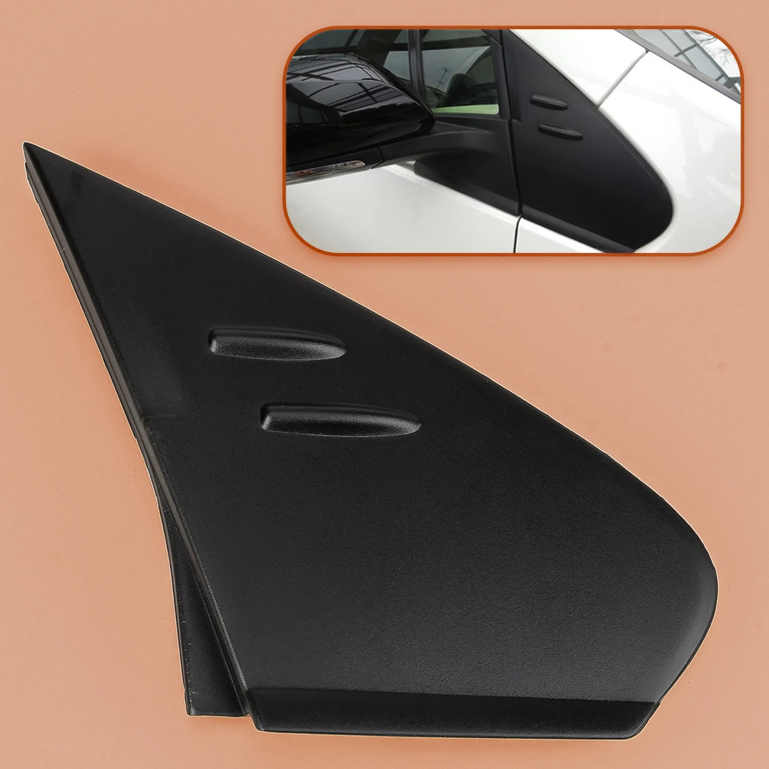 

60117-47030 передний бампер автомобиля, правое боковое крыло, отделка крышки, молдинг, подходит для Toyota Prius Prime Awd-e 2019 2020, матовый черный пластик