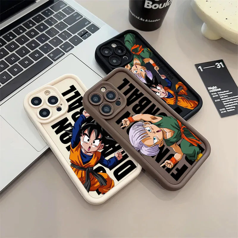 Goku Dragons Balls Phone Case for Huawei P50 Honor X7d X9d 400 300 X6B 200 X8A  X8C X9b X9a 90 Magic8 Magic7 X9c Smart Lite Pro