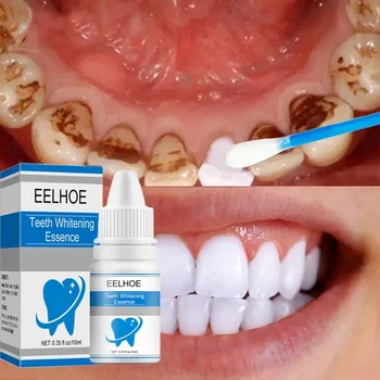 Essência de clareamento dental, remove contra cárie dentária, manchas de placa, soro, hálito fresco, higiene oral, ferramentas de limpeza dentária